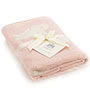 Bashful Pink Bunny Blanket Small Image