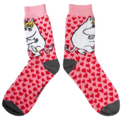 Moomin Heart Printed Socks