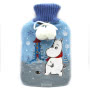 Snow Hot Water Bottle Small Image
