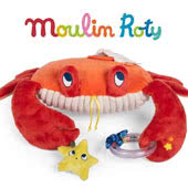 Les Aventures de Paulie by Moulin Roty, the French Toy Compnay, are based on the adventures of of Paulie, the mischievous little octopus.