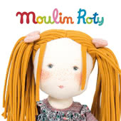 Les Rosalies Rag Dolls by Moulin Roty