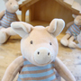 Moulin Roty La Grande Famille Tiny Philemon Pig 20cm together