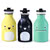 Noodoll Water Bottles are designed in London and made in partnership with Italian eco brand 24Bottles, using extra lightweight stainless steel with a leak proof lid and integrated straw and hold 250ML.