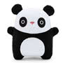 Noodoll Black Panda Ricebamboo Plush Toy