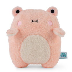 Noodoll Ricelily Pink Frog Plush Toy