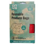 Onya Reusable Produce Bags Red Pouch Boxed