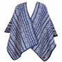 Pachamama Poncho Wraps - hand knitted, made from 100% wool and fairly traded