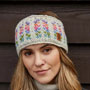 Pachamama Andorra Headband Oatmeal front view