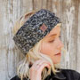 Pachamama Knitwear Cairngorm Headband Charcoal right side