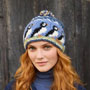 Pachamama Circus of Puffins Bobble Beanie front