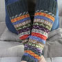 Pachamama Knitwear Elveden Legwarmers wearing