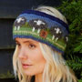 Pachamama Flock of Herdwick Sheep Headband left side