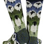 Pachamama Knitwear Flock of Sheep Long Socks back view