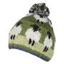 Pachamama Flock of Sheep Bobble Beanie Hat seperate