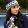 Pachamama Flock of Sheep Headband together