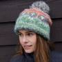 Pachamama Hazy Herdi Bobble Beanie wearing