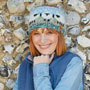 Pachamama Hazy Sheep Headband wearing