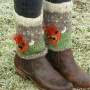 Herd Of Highland Cow Boot Cuff Small Image