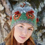 Pachamama Highland Cow Bobble Beanie front