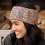 Pachamama Knitwear Kylemore Headband Grey side view