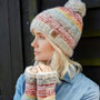 Pachamama Langtang Bobble Beanie Multi Hat side