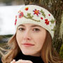 Pachamama Lugano Headband Cream front view