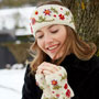 Pachamama Lugano Headband Cream together