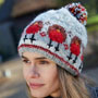 Pachamama Robin Bobble Beanie Hat side