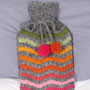 Pachamama Knitwear San Clemente Hot Water Bottle in-situ