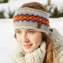 Pachamama Knitwear Shetland Headband Oatmeal left view
