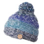 Pachamama Sierra Nevada Bobble Beanie Blue seperate