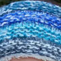 Pachamama Sierra Nevada Headband Blue close up