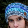 Pachamama Sierra Nevada Headband Blue front view