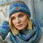 Pachamama Sierra Nevada Headband Blue together