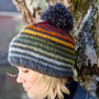 Pachamama Vancouver Bobble Beanie Earth Hat left