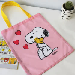 Snoopy Love Eco Shopper