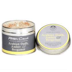 Arabian, Oudh, Amber & Bergamot Scented Candle