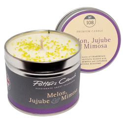 Melon, Jujube & Mimosa Scented Candle