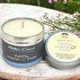 Potters Crouch Vanilla, Jasmine & Violet Scented Candle front-view