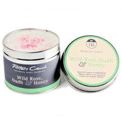 Wild Rose, Oudh & Honey Scented Candle