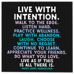 Card - Live With Intention