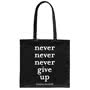 Tote Bag Never Give Up Small Image