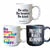 Quotable Espresso Mini Mugs are made from high quality ceramic stoneware, finished in matte black or white, are 6 x 5.5 cm and have a classic quote printed around one side of the mini mug.