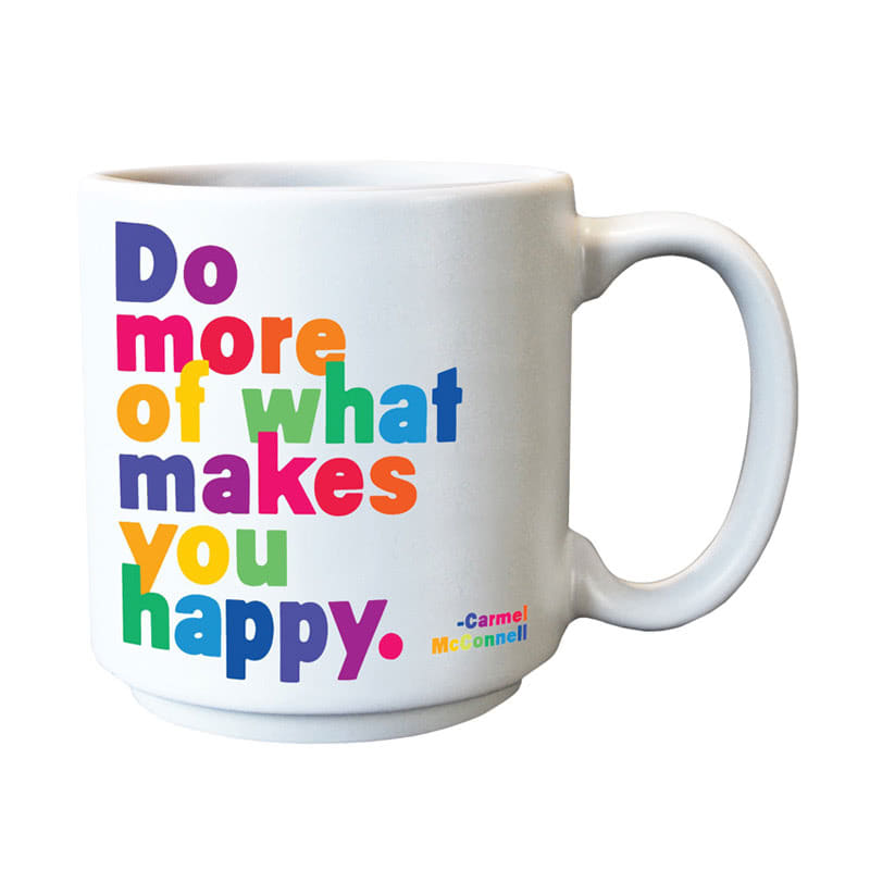 QuotableMini Espresso Mug Makes You Happy