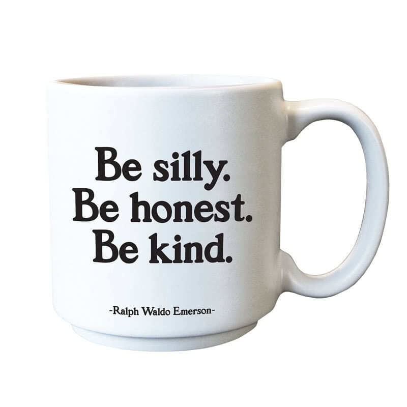 QuotableMini Espresso Mug - Silly Honest Kind