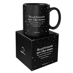 Quotable Mug - Good Friends Are Like Stars