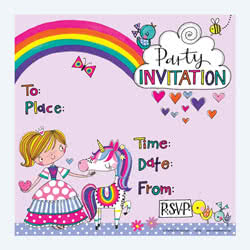 Princess Party Invitation