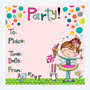 Fairy and Ice Cream Party Invitation