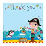 Pirate Thank You Card Small Image