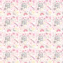 Baby Girl Gift Wrap Paper Small Image